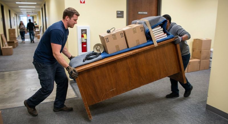 Desk Moving Service in Hendersonville, NC